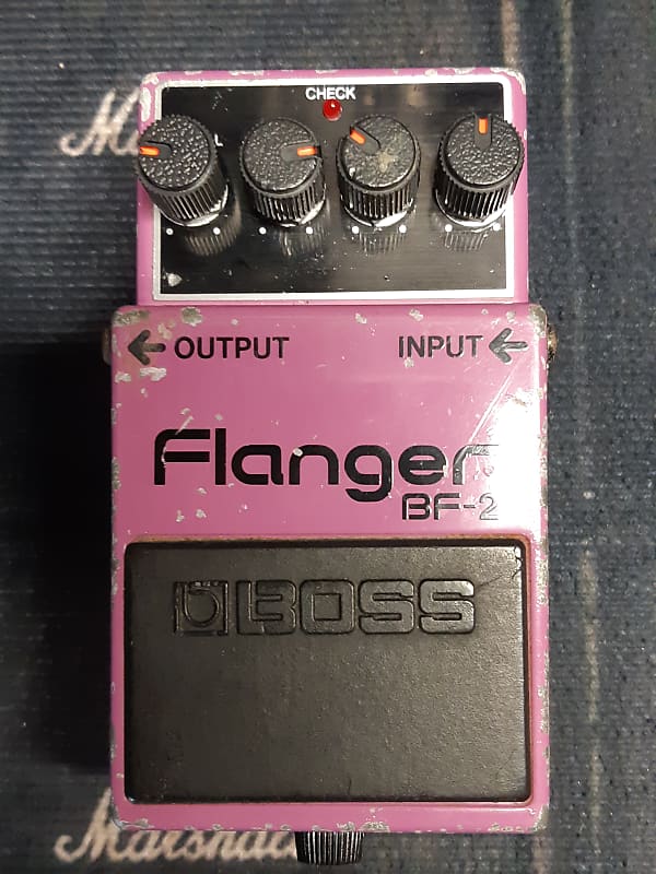 Boss BF-2 Flanger 1980-1984 (Black Label) Made In Japan