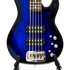 G&L Tribute Series L-2500 5-String Bass Blueburst w/ Rosewood Fretboard