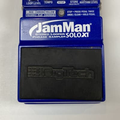 DIGITECH JAMMAN SOLO XT STEREO инструкция по эксплуатации