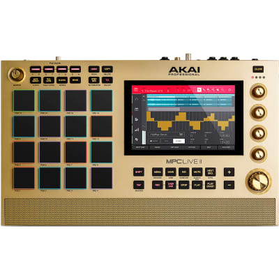 Akai MPC Live II Standalone Sampler / Sequencer Gold Edition