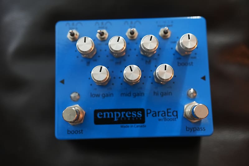 Empress Effects ParaEq w/ Boost - Clean Guitar - YouTube