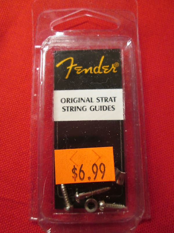 Fender Vintage Strat/Tele String Tree Guide Retainer Kit Reverb