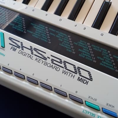 Yamaha SH-200 Keytar 1988 - White image 6