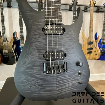 Schecter Custom Shop Keith Merrow KM-7 MK-III Pro USA Signature 7-String Electric Guitar w/ Case-Trans Black Pearl image 8