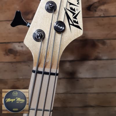 Peavey Milestone electric bass natural. "Great Seller, fast shipping. "- Reverb user image 3