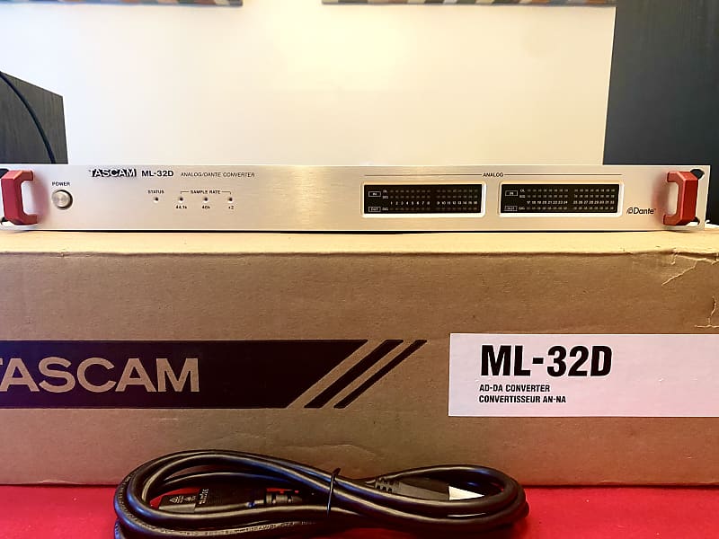 ML-32D, 32-channel Analog/Dante Converter