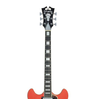 D'Angelico Premier DC w/ Stop-Bar Tailpiece - Fiesta Red image 7