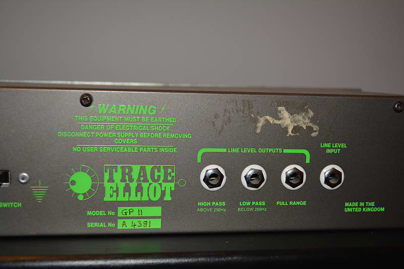◆大感謝祭!! TRACE ELLIOT GP11 ヘッドアンプ G1A2253 ◇大感謝祭!! TRACE ELLIOT GP11 ヘッドアンプ G1A2253