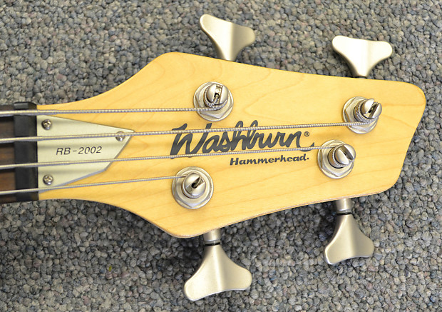 Washburn Hammerhead 4 String Electric Bass | Reverb