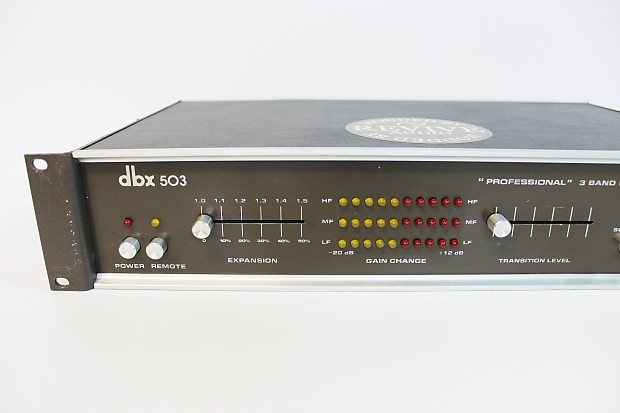 Revive Audio Modified: Vintage Dbx 503, Multi- Band Expander