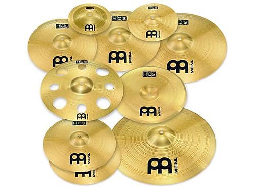 Meinl Cymbals HCS Ultimate Cymbal Pack with Free 16-Inch Trash Crash (Used/Mint)(New) image 1