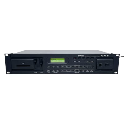 Kawai K4R w/Rack Ear, Universal power supply & New internal battery Rare16-bit digital synthesizer module rack mount