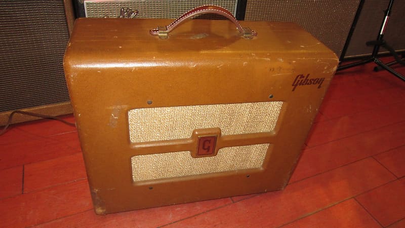 Vintage 1954 Gibson BR-6 Combo Tube Amp for Guitar & Lap Steel image 1