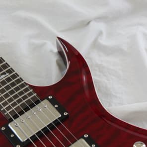 B.C. Rich Bich Masterpiece Electric Guitar Dragon's Blood Red Quilt Finish  Includes Gig Bag | Reverb