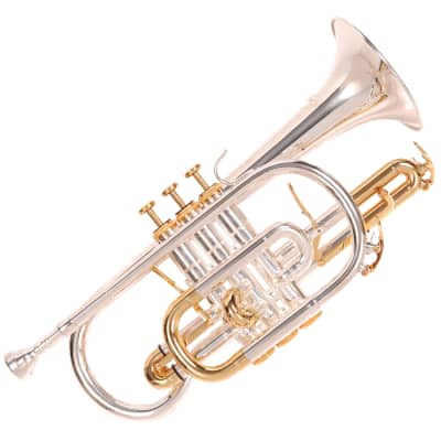 3/4 Size Intermediate Bb Sousaphone Tuba. Silver. Excellent low