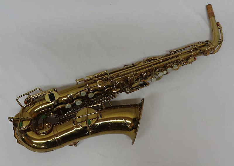 Vintage 1927 The Buescher Alto Saxophone - True Tone - Low Pitch Sax With  Hard Case