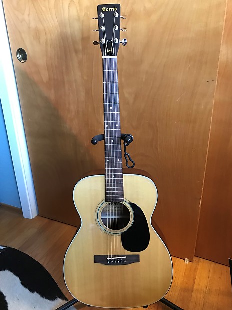 Morris F-18 1974 Natural (OOO Body) w/OHSC | Reverb