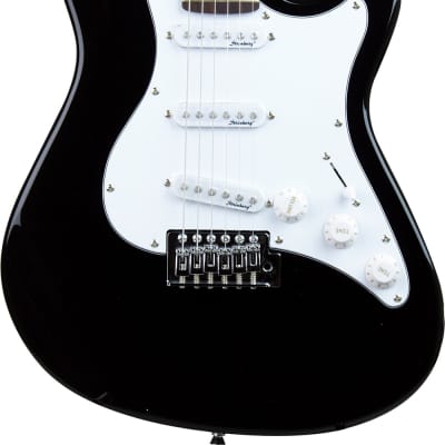 Strinberg Electric Guitar EGS-216 Stratocaster Black Made in Brazil Free Gig Bag -It is not a Fender image 1