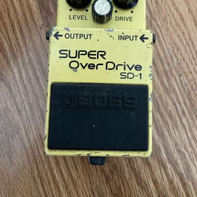 Boss SD-1 Super Overdrive 1981 - 1988 Made In Japan | Reverb