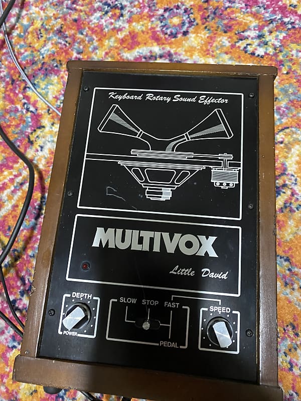 Multivox Little david - leslie speaker simulator w/ footswitch image 1