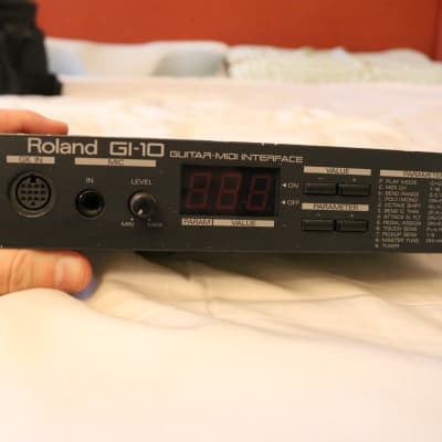 ONE OF A KIND: Roland G707 w/ installed Roland GK MIDI Pickup, MIDI Cable, Roland GI-10 w/ PSU image 12