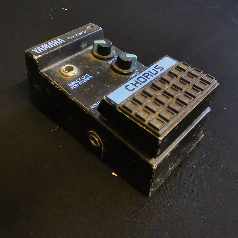 Yamaha Chorus Pedal CH10M II 1988 Black Reverb UK