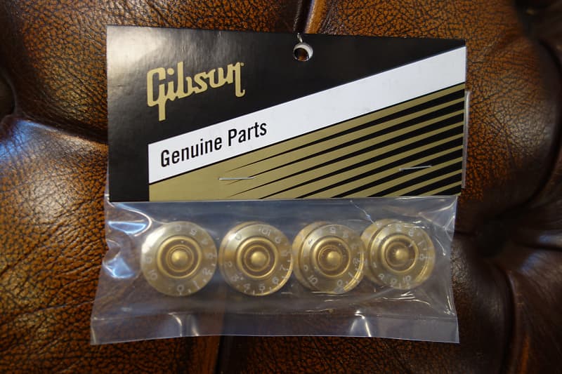 Gibson PRSK-020 Speed Knobs (4 pcs.) (Gold) image 1