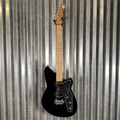 Reverend Jetstream HB Midnight Black Guitar #61151 Used image 2