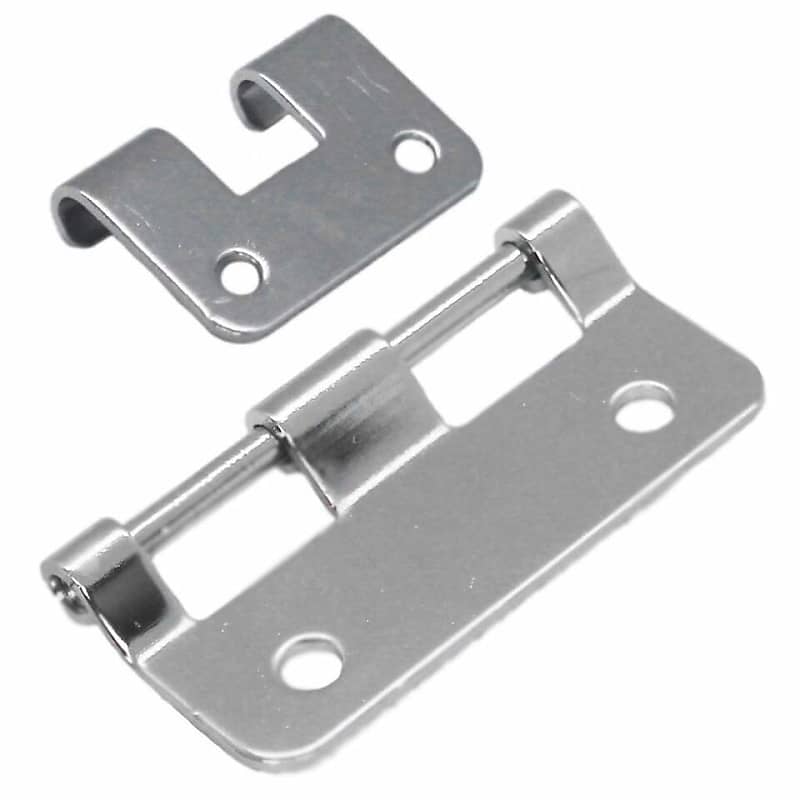 2 Pack of Chrome 2 Piece Lift Off Hinges for PA/DJ Gear Reverb