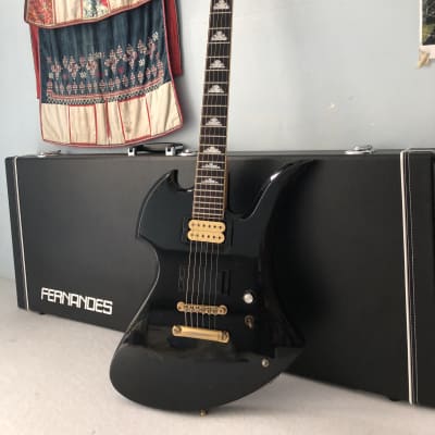 ♟️HIDE MG X♟️Burny Fernandes Black 松本秀人 Model Guitar