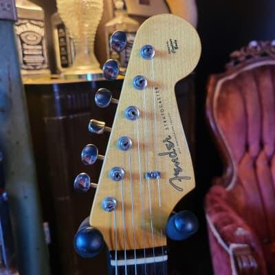 2007 Fender Greg Fessler Master built 63 Stratocaster NOS  - Lake Placid Blue image 9
