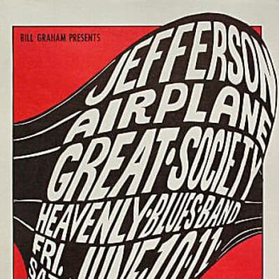 Jefferson Airplane Jimi Hendrix 1967 Fillmore Auditorium Concert