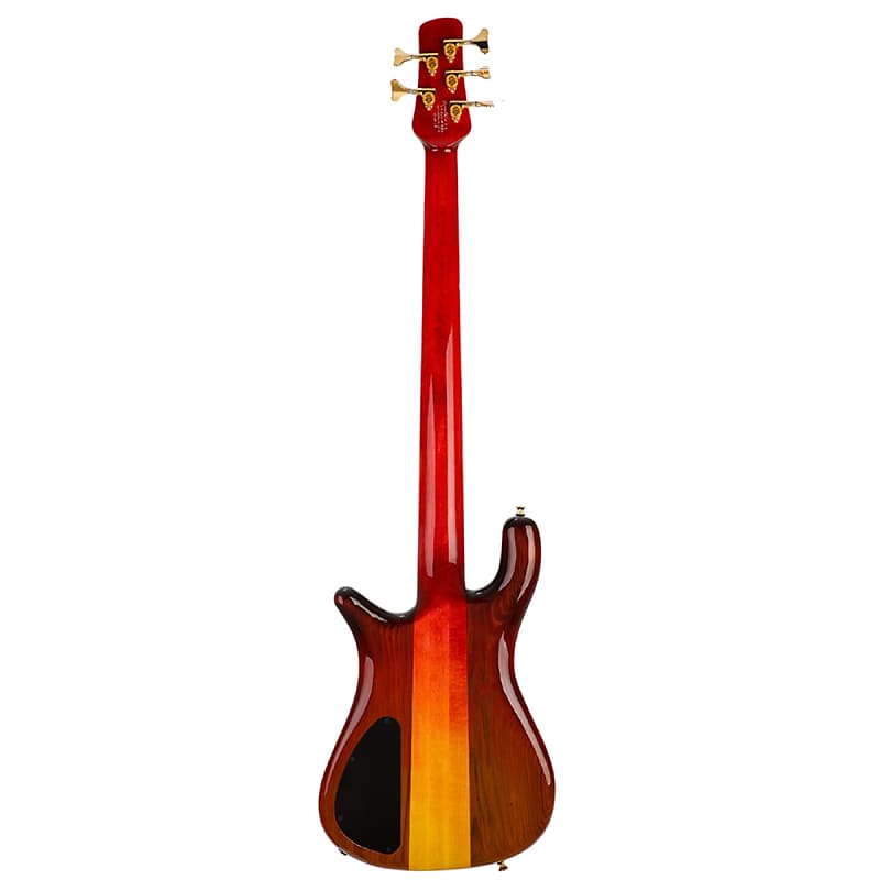 Spector USA Custom NS5-XL 5-String Bass Guitar - Fire Fade