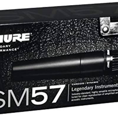 Shure SM57-LC Cardioid Dynamic Instrument Microphone - 2 Pack (40 to 15,000 Hz) image 4
