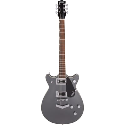Gretsch G5222 Electromatic Double Jet BT with V-Stoptail, Laurel Fingerboard - London Grey for sale