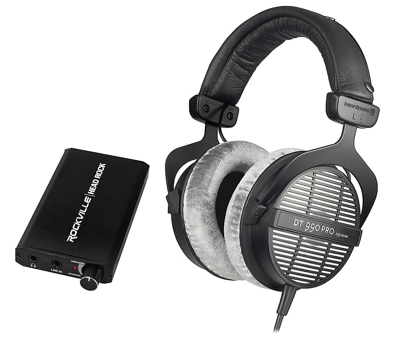 Beyerdynamic DT-990-PRO-250 Recording Headphones+Rockship
