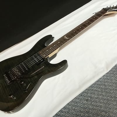 DEAN CUSTOM 350 FloydRose Trans Black 現状 DEAN CUSTOM 350 FloydRose Trans Black 現状 DEAN CUSTOM 350