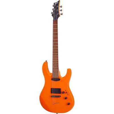 Mitchell MD200 Double-Cutaway Electric Guitar Orange image 6