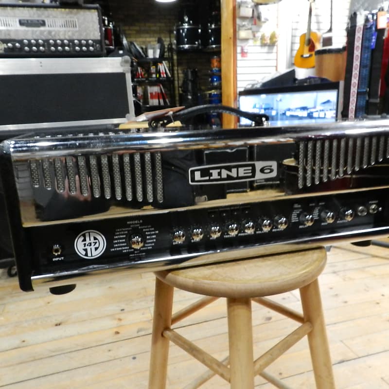 Line 6 HD147 300-Watt Stereo Digital Modeling Guitar Amp Head | Reverb