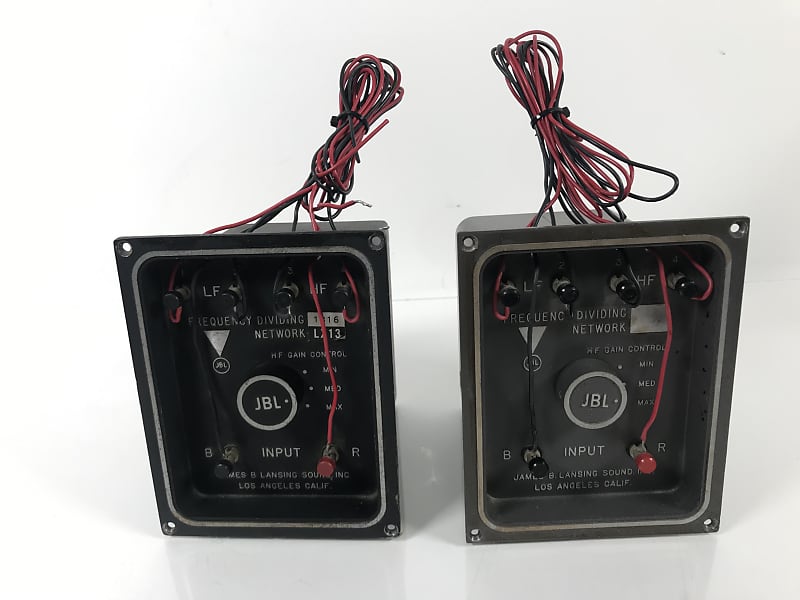 Vintage JBL LX13 Dividing Network Crossover Pair LE85  			