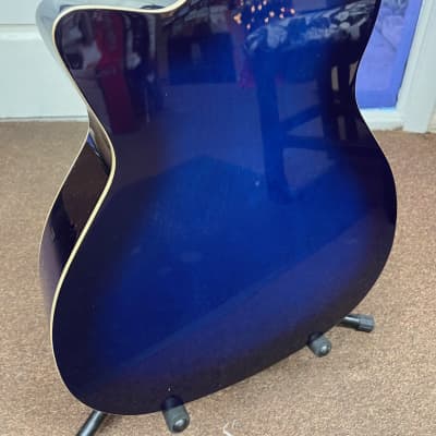 MICHAEL KELLY Series 15 Arena Cutaway Acoustic/Electric GUITAR new Trans Blue image 6