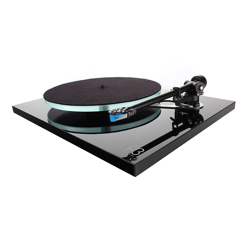 Rega Planar 3 Audiophile table w/upgraded EXACT II from factory new sealed Black Gloss image 1