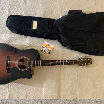 Fenix D-80C Cutaway Acoustic Guitar  1990 - Sunburst Made in Korea Very Good Condition with Gigbag image 22