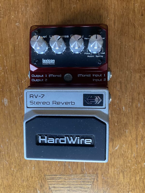 DigiTech Hardwire RV-7 Stereo Reverb