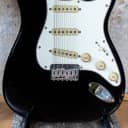 1979 Fender USA Stratocaster Hardtail CBS era  Piano Black Road Worn Maple neck vintage guitar