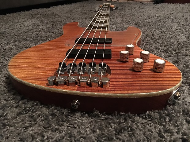 ベース Bacchus Strong 5 ext-36 Bacchus STRONG 36 Super Jazz Bass 5 String Flame Top