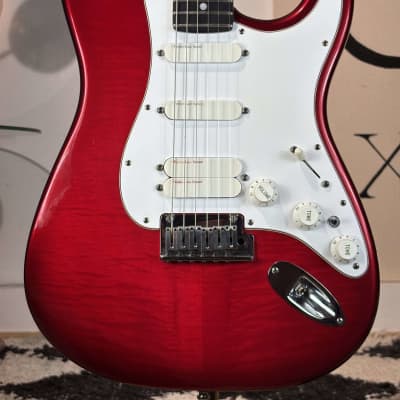 Fender Strat Ultra 1993 Crimson Burst AMAZING TOP & MINT image 2