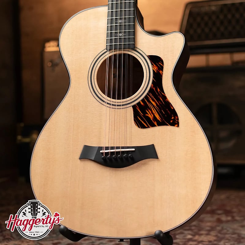 Taylor 352ce Grand Concert 12-String Acoustic/Electric Guitar | Reverb