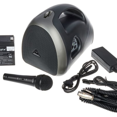 Behringer HPA40 Handheld 40-Watt PA Speaker System with XM-1800 S microphone image 9