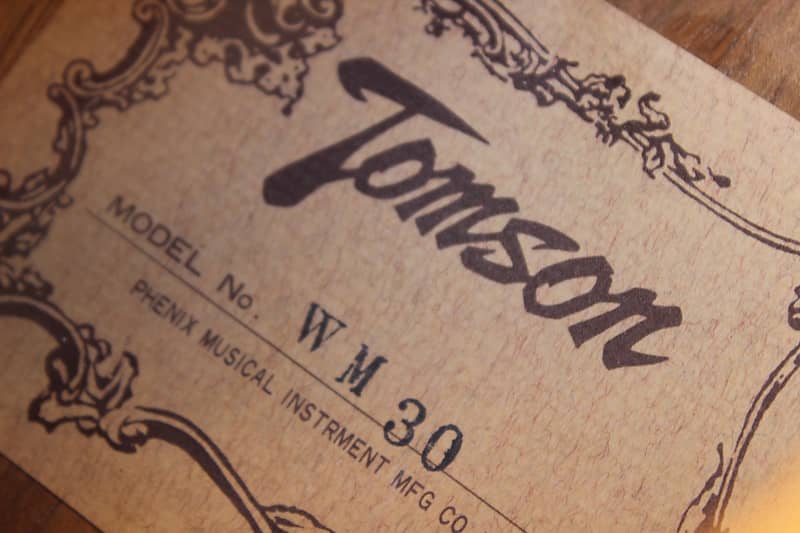 1970's Tomson WM30 Vintage Acoustic Guitar - Made in Japan 1970's Tomson WM30 Vintage Acoustic Guitar - Made in Japan